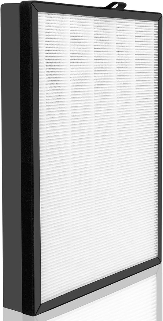 Replacement H14 HEPA Filter Compatible with 400 Air Purifier, 4-Stage Filtration Activated Carbon 3-IN-1 Air Clean 1