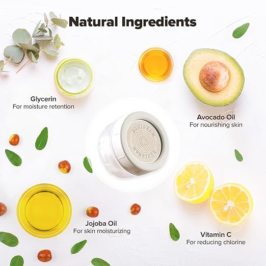 [6 Months Set] Water Filter for Sink Faucet and Replacement Set, Sink Water Filter, Vitamin C Gel, NSF Certified - Removes Impurities, Chlorine and Rust - Skin Hydration, Made in Korea