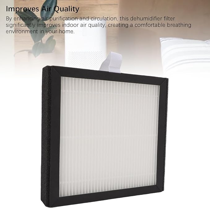 Dehumidifier Filter Replacement, High Efficiency Particulate Air Purifier Replacement Filter, fot Sorbi DH02 Dehumidifier
