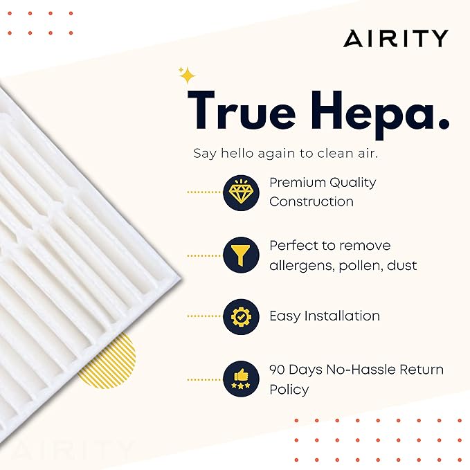 Honeywell HPA300 HEPA Filter Replacement for Air Purifiers - HPA300, HPA5300, HRF-R3 Series (3 R Filters + 4 Activated Carbon Pre-Filters)