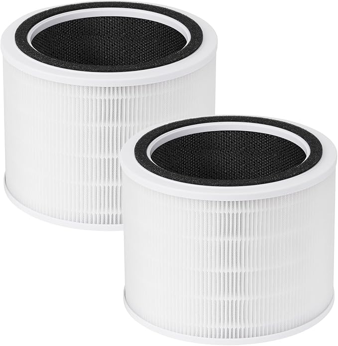 Fil-fresh Core 200S Replacement Filter Compatible with LEVOIT Core 200S Air Purifier, H13 True HEPA Filters and Activated Carbon, Replace Core 200S-RF, Fit Levoit Core 200s Replacement Filter, 2-Pack