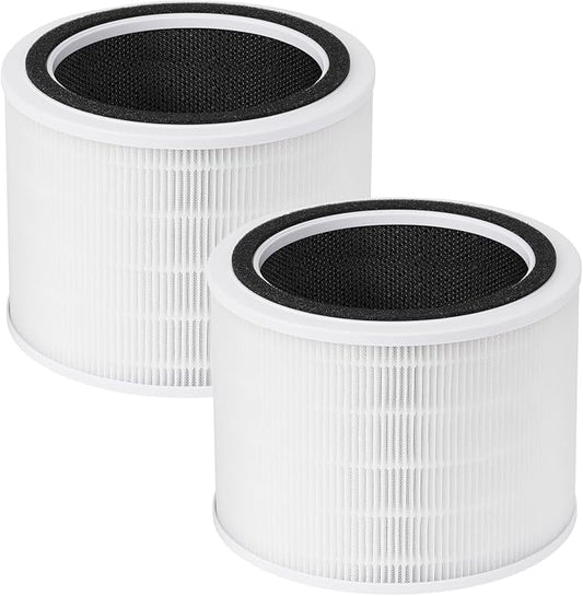 Fil-fresh Core 200S Replacement Filter Compatible with LEVOIT Core 200S Air Purifier, H13 True HEPA Filters and Activated Carbon, Replace Core 200S-RF, Fit Levoit Core 200s Replacement Filter, 2-Pack
