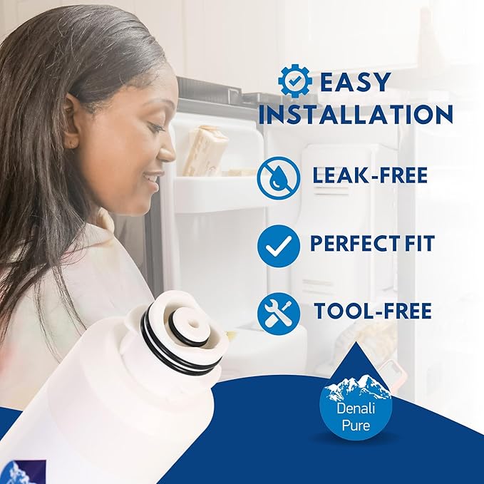 4-Pack Replacement for Samsung RS261MDRS/XAA Refrigerator Water Filter - Compatible with Samsung DA29-00020B, DA29-00020A, HAF-CIN Fridge Water Filter Cartridge