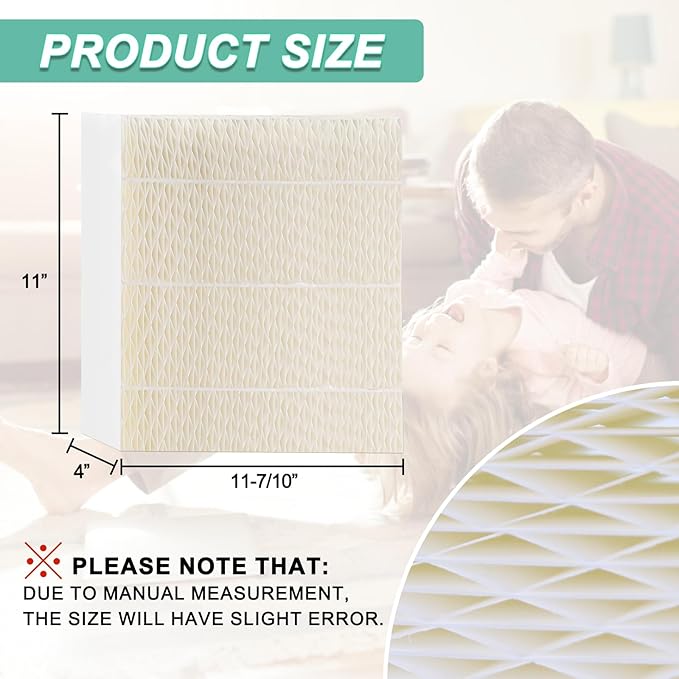 1043 Super Humidifier Wick Filter Replacement Compatible with Essick Air AIRCARE Model EP9500 EP9700 EP9800 EP9R500 EP9R700 EP9R800 821000 821001 826000 and Bemis 800 8000 Series By Cenipar