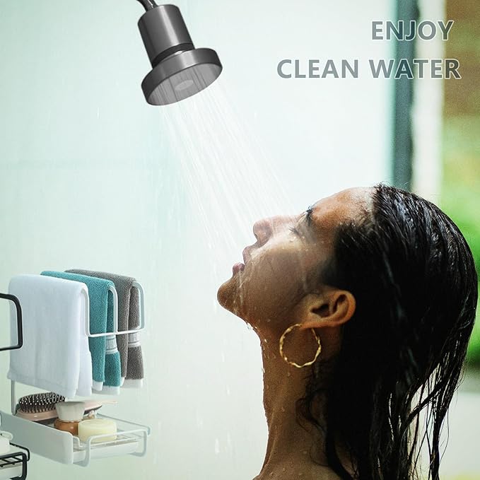 Shower Filter Replacement Compatible with jolie shower head for Hard Water Softener - Filter Chlorine -2 Pack