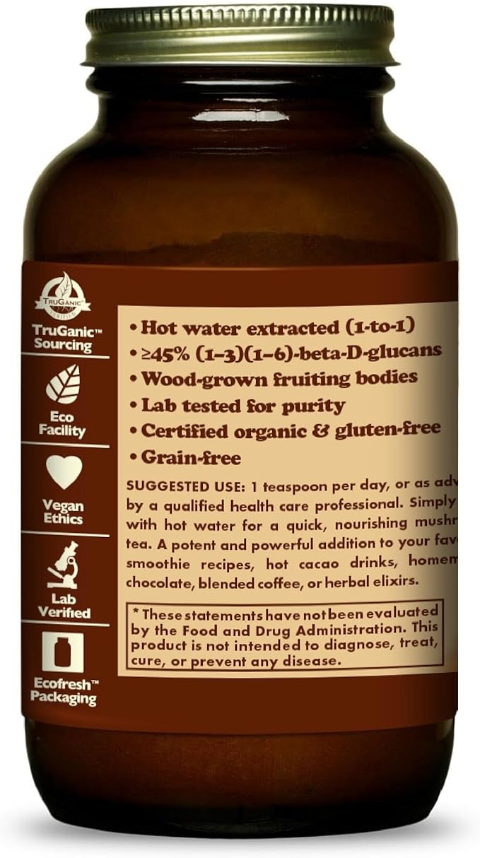 HEALTHFORCE SUPERFOODS Turkey Tail - Powder - 150 Grams