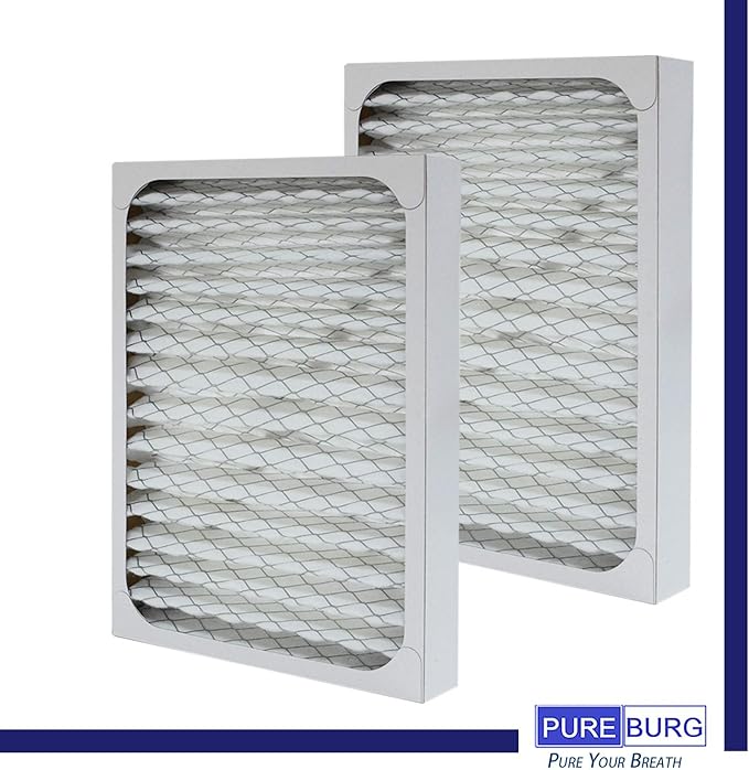 PUREBURG 2-Pack Replacement HEPA Filters Compatible with Hunter HEPAtech 30928 fits 30057 30059 30067 30078 30079 30124 30126 Air Purifiers