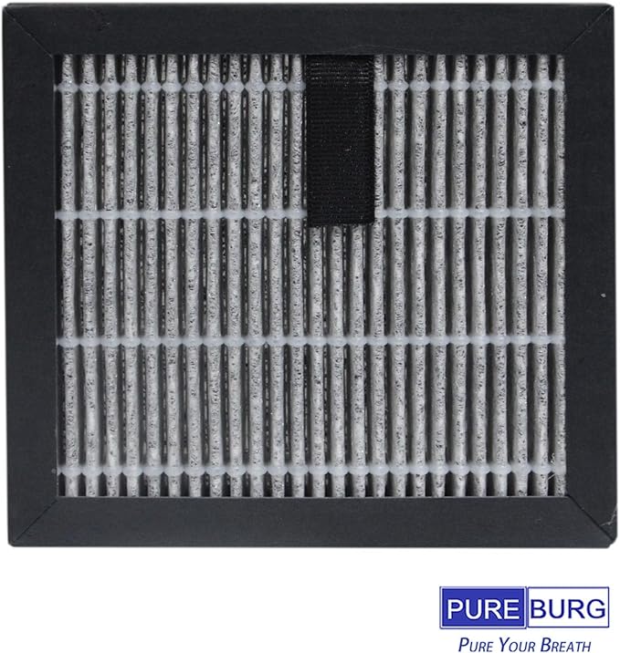 PUREBURG GP5212 Replacement Filter Compatible with Philips GoPure GP5212 Car Air Purifier, HEPA Activated Carbon 2-in-1,3-Pack