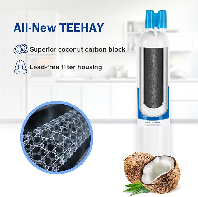 9083 Water Filter Replacement, Compatible T1RFKB1, T1RFKB2, T1KB1, Kenmore 9083, 469083, 9030, 469030, 9020, 9020B, Kenmore KSRW25CRSS, KSCK23FVBL (3 Pack)