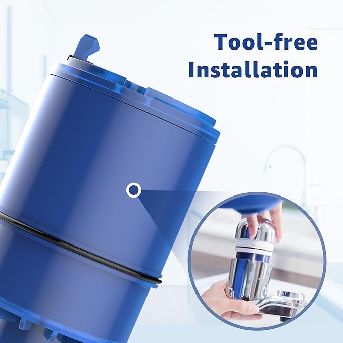 Overbest NSF Certified Water Filter, Replacement for Pur® Faucet Water Filter, Pur®PLUS Faucet Model FM-2500V, FM-3700, PFM150W, PFM350V, PFM400H, PFM450S, Pur-0A1 (Pack of 6)