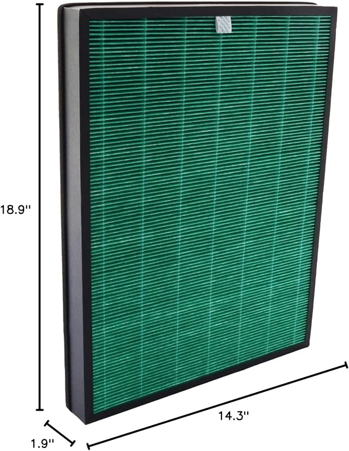 PUREBURG Replacement Filter Compatible with Coway Airmega 240 230 (AP-1821F) Air Purifiers,H13 HEPA Activated Carbon MAX2 2-IN-1 3-Stage Filtration Air Clean VOCs Odor