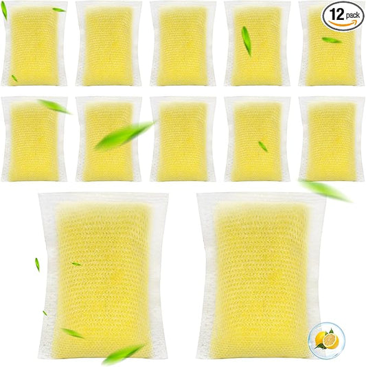 12 Packs Cat Litter Deodorizer Compatible with Whisker OdorTrap Pod, Odor Remover Refills for Litter-Robot 4 Filter Pocket and Litter-Robot 3 Waste Drawer