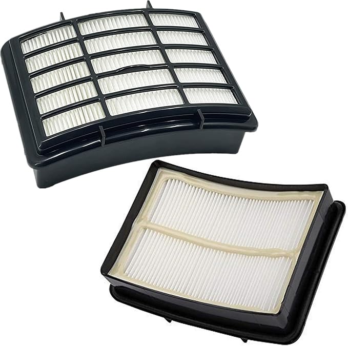 2Pack Hepa & Felt Filters Replacement for Shark Navigator Lift-Away ZU503AMZ NV350 NV351 NV352 NV355 NV356E NV357 NV360 NV370 NV391 UV440 UV490 UV500 UV540 UV541 UV550 Vacuums.Part XFF350 & XHF350.