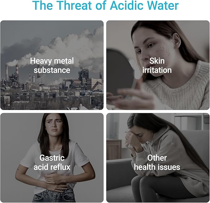 [Alkaline] 6 Pack Faucet Filter Replacement for All PUR®Plus, PUR® Water Filter Replacement, Pur® Filter Replacement RF-9999®, 1800-Gallon Long Lifespan, AQUA CREST