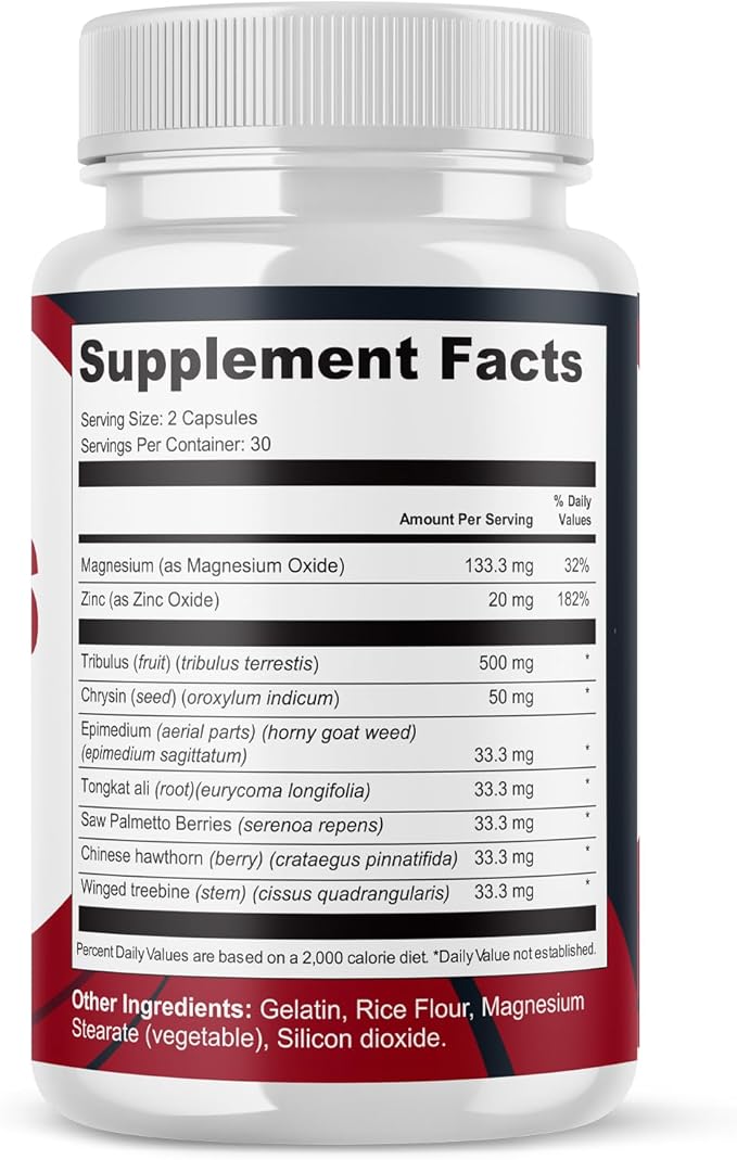 TadalaCaps Health Support, The Official Tadala Caps Pills, All Natural Premium Advanced Formula, TadalaCapsules - Maximum Strength, Daily Nutrition Multivitamin, 60 Capsules for 1 Month