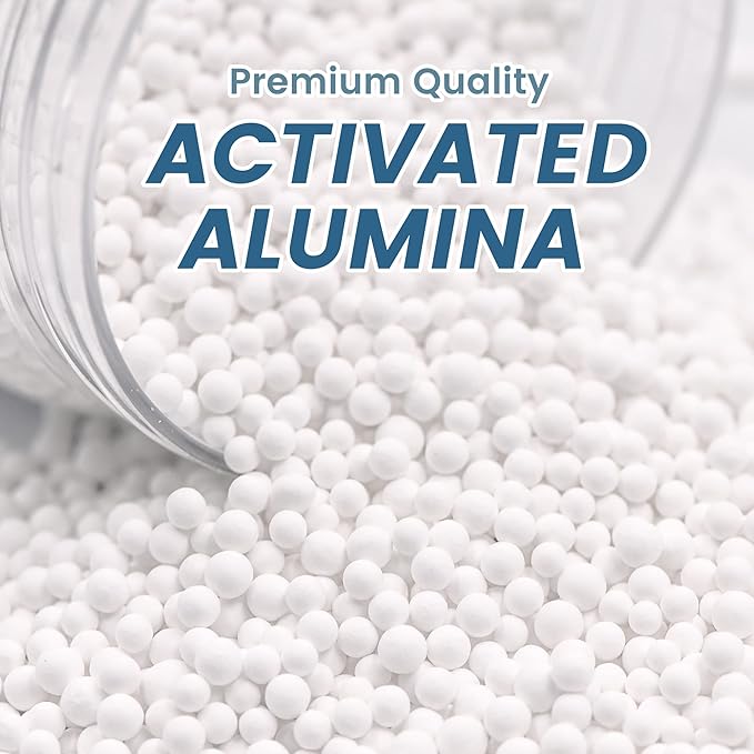 22.5 LBS Activated Alumina, Alumina Desiccant Great for Filament Drying, Reusable Dessicant Dehumidifiers Desiccant Moisture Absorber Prevent Wet Filament