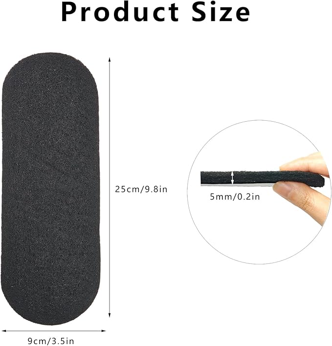 12 Pcs Ceiling Fan Filters for Blades, Activated Coconut Carbon Ceiling Fan Blade Filters, Universal Easy-Stick Air Purifier Pads Captures Dust, Pollen, Pet Dander for Home, Office, Bedrooms