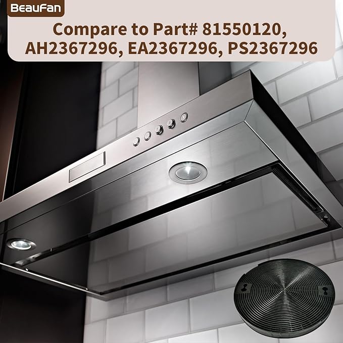2 Pack W10272068 Filters Compatible with KitchenAid 30" & 36" & 42" Range Hood Models, Also Compatible with Samsung Range Hoods, Part# W10272068, W11709671, W11710198