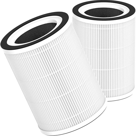 2-Pack Kilo Replacement Filter Compatible with Afloia Purifier Kilo and Kilo PRO, MIRO and MIRO PRO, and MORENTO Purifier Kilo/MR-Kilo, 360°3-Stage Filtration