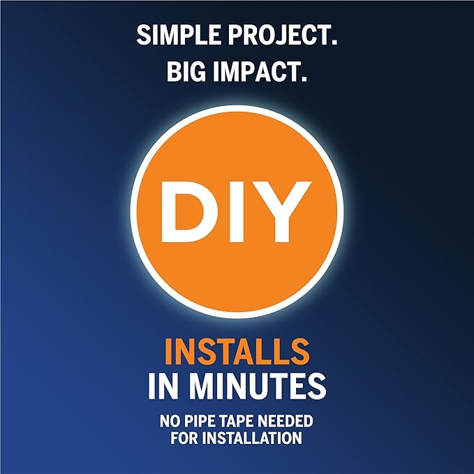 Waterpik One-Touch Dual 2-in-1 Shower System With Rain Shower Head and 7-Mode Hand Held Shower Head, Brushed Nickel XPB-139E-769ME