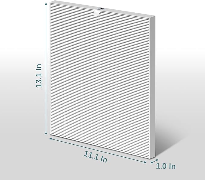 C545 HEPA Replacement Filter Compatible with Winix C545 Air Purifier, 2 Stage Filtration of Activated Carbon Filter and H13 True HEPA Filter, 2 Hepa Filter & 8 Carbon Filter