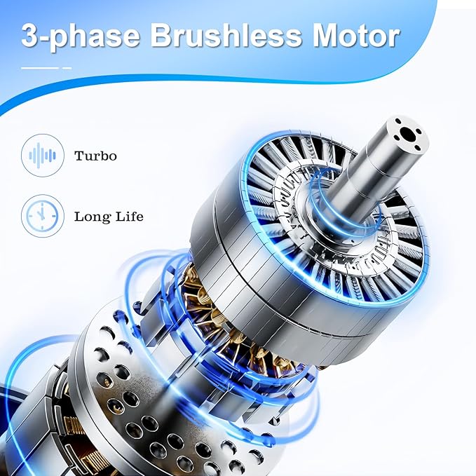 Handheld fan, adjustable blowing angle, mini portable turbo fan, USB Type-C rechargeable, infinitely variable speed high-speed personal fan, 11 Hours Battery Life (Pink)