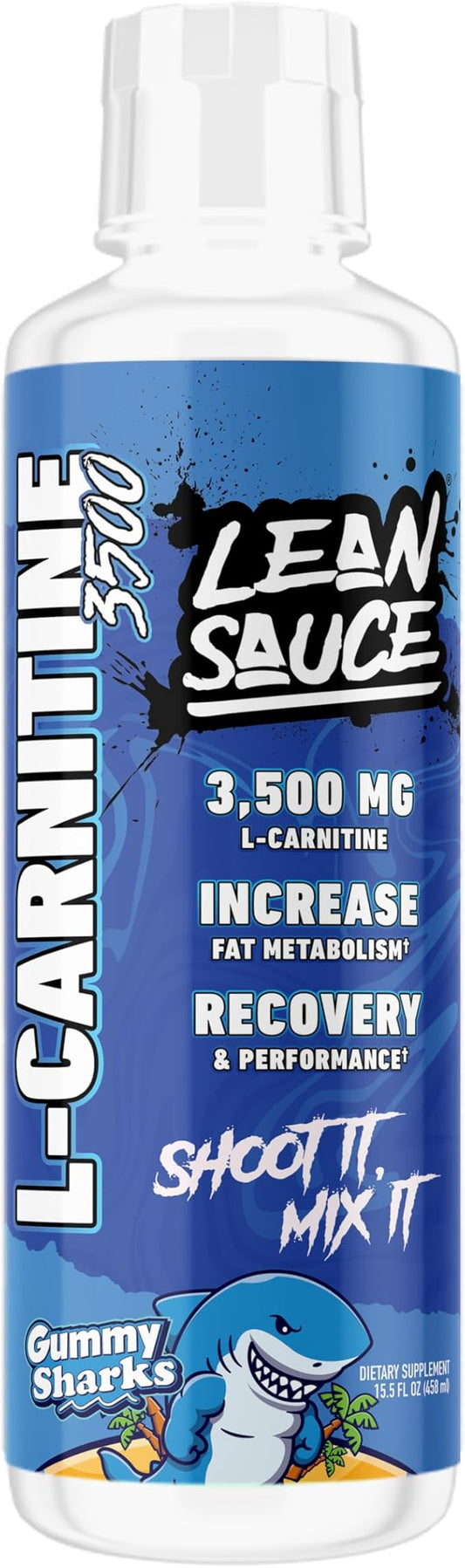Lean Sauce L-Carnitine Liquid 3500mg - Gummy Sharks