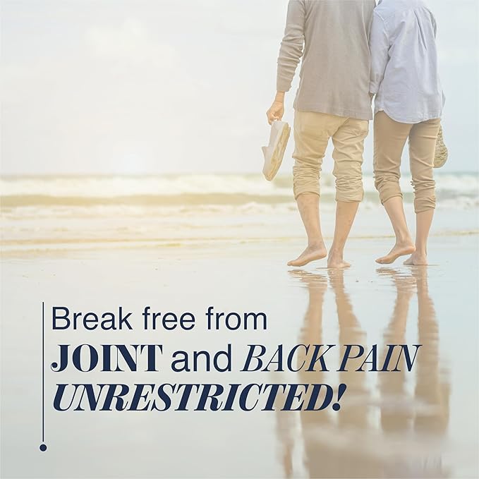 Glucosamine Chondroitin Complex 2 Pack Back, Neck, and Joint Support Supplement with Boswellia, Quercetin, & MSM - Renew Your Joints from The Inside Out - Move with Freedom and Ease