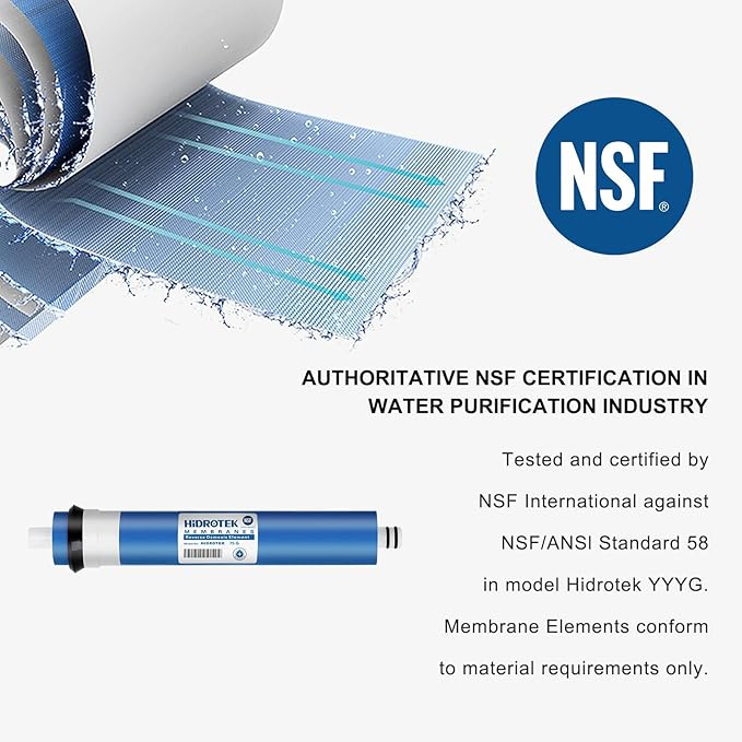Geekpure 150 GPD Reverse Osmosis RO Membrane -NSF Certificated (2)
