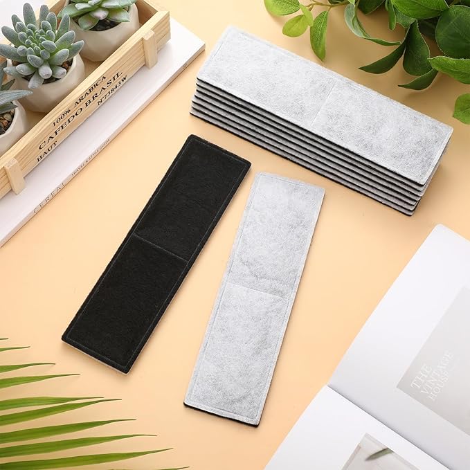 Pangda 8 Pcs Carbon Foam Filter Pads for Compatible with Fluval U4 Range of Internal Filters Replacement Compatible with Fluval U4 Range of Underwater Filter