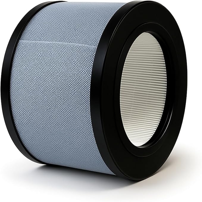 Nispira JH01 MK01 3-in-1 HEPA Filter Replacement For Air Purifier AROEVE MK06, ALROCKET JH06 Elechomes EPI081 EP1081, Intelabe EPI080 EP1080, Kloudi DH-JH01 DH-JH06, Pomoron MJ001H, 4 Pack