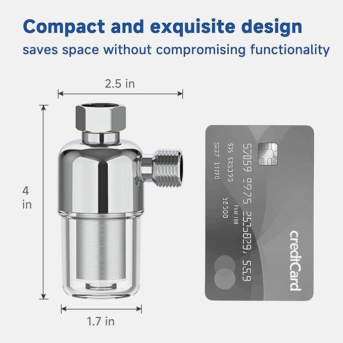 Washing Machine Water Filter, Spin Down Sediment Filter, Stainless Steel Reusable Sink Water Filter, Water Softener For Water Heater Washing Machine Dishwasher Shower Faucet, Prevent Impurity