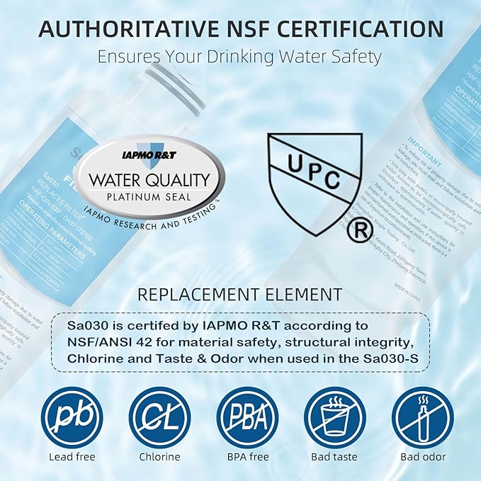 DA97-17376B Water Filter for Sam&sung Haf-qin/exp, Rf28t5001sr, Da97-08006c, Rs27t5200sr, Rf28r7351sg, Rf24r7201sr, Rf27t5201sr, 3Pack.