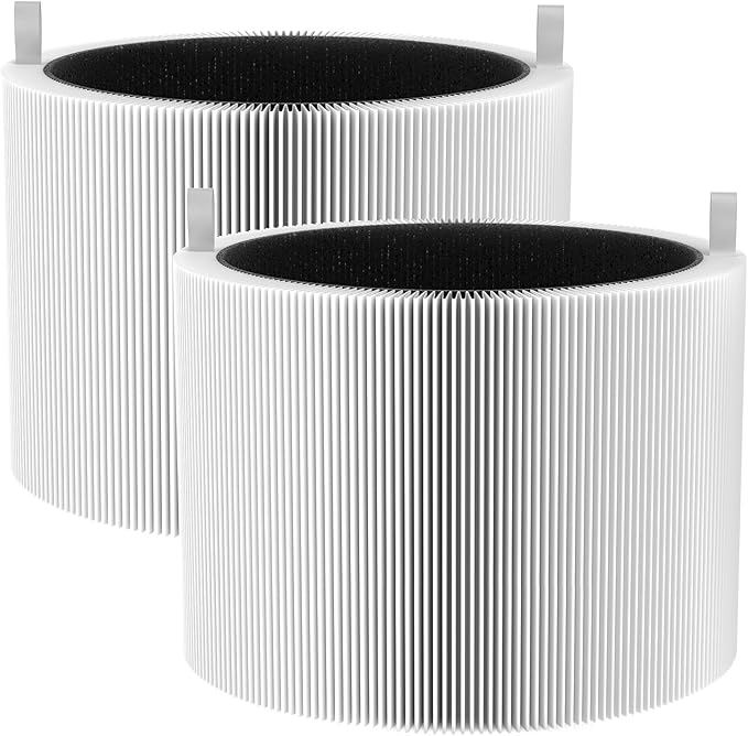 211i Max Replacement Filter Compatible with Blueair Blue Pure 211i Max Air Purifier, HEPA and Activated Carbon Replacement Filter for Blue Pure 211i Max, 2 Pack