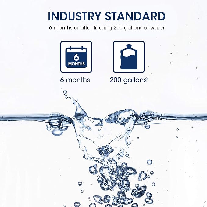 MARRIOTTO Refrigerator Water Filter Compatible with Whirlpool W10295370A, EDR1RXD1, WHR1RXD1, KAD1RXD1, Filter 1, W10295370, P4RFWB, P8RFWB2L, 46-9930, 46-9081 Refrigerator Water Filter | Pack of 2