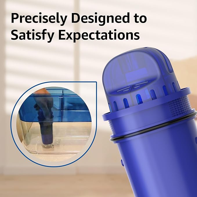 Overbest Replacement for Pur®, Pur® Plus Water Filter Pitchers and Dispensers, CRF950Z, PPF951K™, PPF900Z™ Water Filter, NSF Certified Pitcher Water Filter (3 Pack)