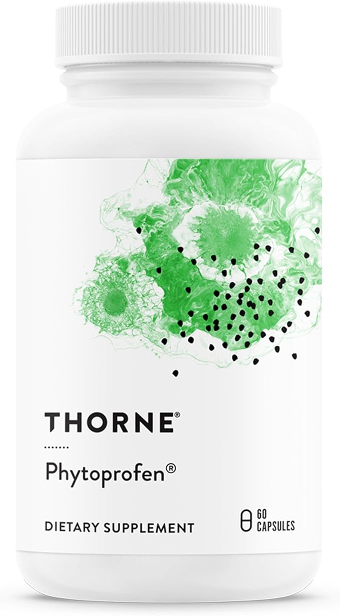 THORNE - Phytoprofen - Botanical Blend of Ginger, Boswellia, and Curcumin - Supports Healthy Cytokine Balance and Recovery After Injury or Surgery* - Gluten-Free, Soy-Free, Dairy-Free - 60 Capsules