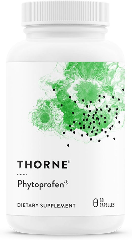 THORNE - Phytoprofen - Botanical Blend of Ginger, Boswellia, and Curcumin - Supports Healthy Cytokine Balance and Recovery After Injury or Surgery* - Gluten-Free, Soy-Free, Dairy-Free - 60 Capsules