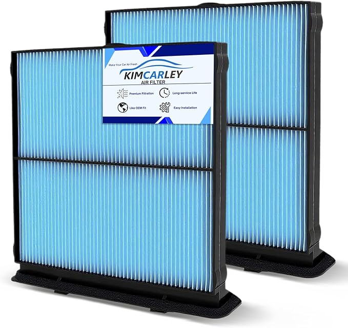 2PCS Cabin Air Filter Accessories Compatible with Subaru Forester 2.5L 2019-2024, WRX 2022-2025 2026 Cabin Filter Automotive Replacement for 72880-FL000