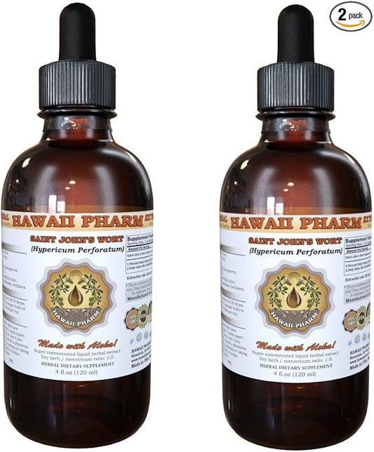 Saint John's Wort (Hypericum Perforatum) Liquid Extract 2x4 fl.oz