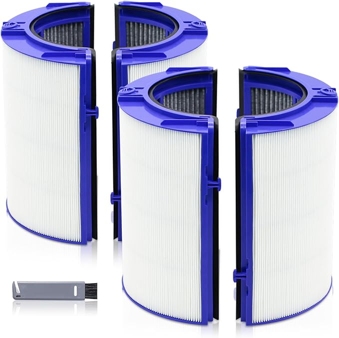 2-IN-1 Air Purifier Filter Replacement Compatible with Dyson PH01,PH03,PH04,HP07,HP09,TP07,TP09 Purifying Humidifying Fan, Pure Hot Cool 360° HEPA Carbon Filter,Replace Part #970341-01