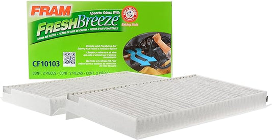 FRAM Fresh Breeze Cabin Air Filter with Arm & Hammer Baking Soda, CF10103 for BMW Vehicles