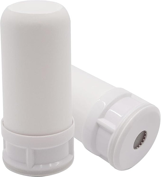 Faucet Mount Replacement Filter 2-Pack, for Eurolife EL-LS-D10 faucet mount water filter, 7 Stages of High Efficiency Fine Filtration, Easy Installation, Leak-proof, BPA Free