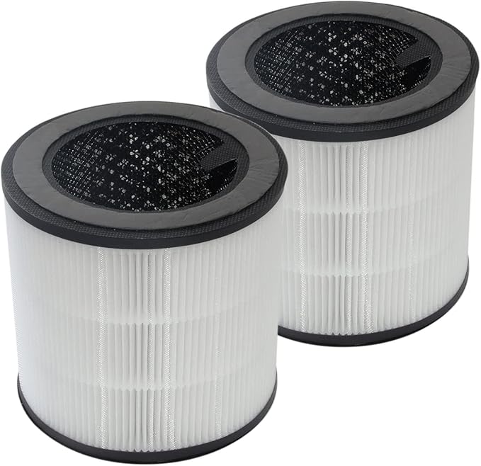 PUREBURG FY0293 Replacement Filter Compatible with PHILIPS AC0820 AC0850 Series 800 Air Purifiers FY0194 Also,2-Pack H13 HEPA Activated Carbon 2-in-1