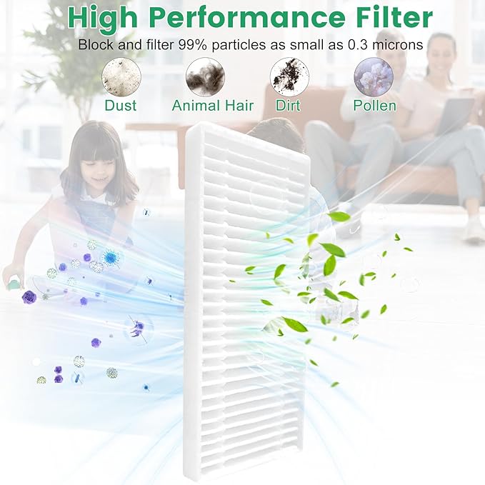 34 Pack for eufy Vacuum Omni C20 Accessories Kit，2 Mainbrush 6 Filter 6 Dust Bag 6 mop pads 6 Sidebrush 1Cleaning Brush 1Screwdriver,6 Sachet