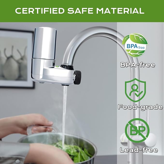 Replacement for Brita Faucet Filter, Faucet Water Filter - Fits All Tap Water Filters Compatible with Brita 36311 On Tap Filters System for Sink FR-200 FF-100, 2 Pack