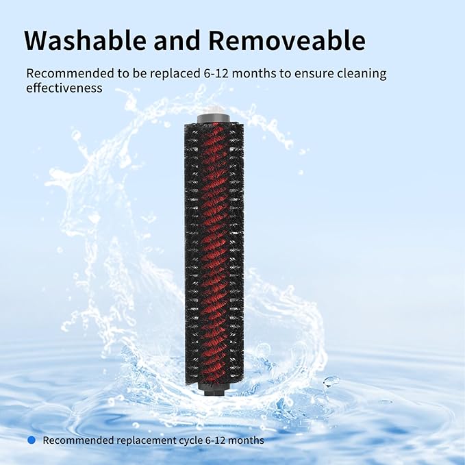 21 PCS Accessories Kit Compatible with Roborock S8 Pro Ultra Robot Vacuum Cleaner,6 Side Brushes,4 HEPA Filters,4 Dust Bags,1 Cleaning Brush,2 Main Brushes,4 Mop Pads,2 Tools