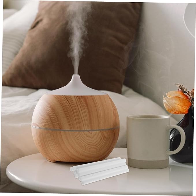 20pcs Diffuser Cotton Sticks Replacement Wicks Pure Cotton Humidifier Filter Sticks Absorbent Swabs for Home Office and Spa