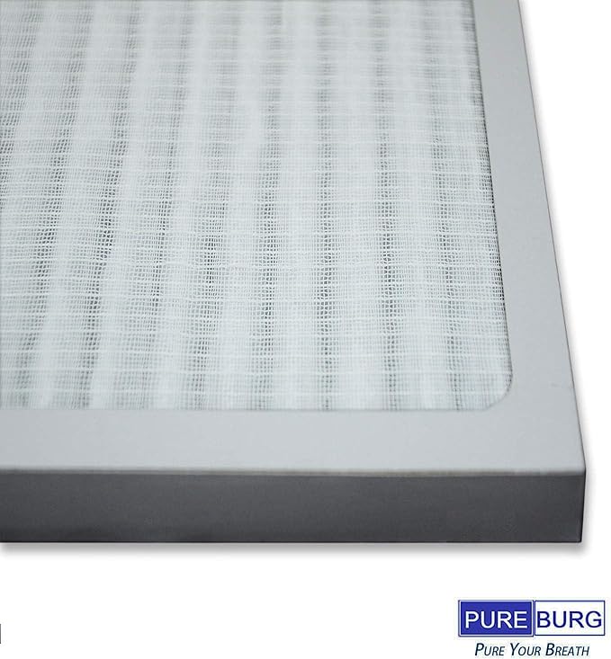 PUREBURG Replacement True HEPA Filter Compatible with Hunter HEPAtech 30920 fits 30050 30054 30055 30065 30070 30071 30075 30080 30177 30832 30882 30883 37055 37065 Air Purifiers,1-Pack