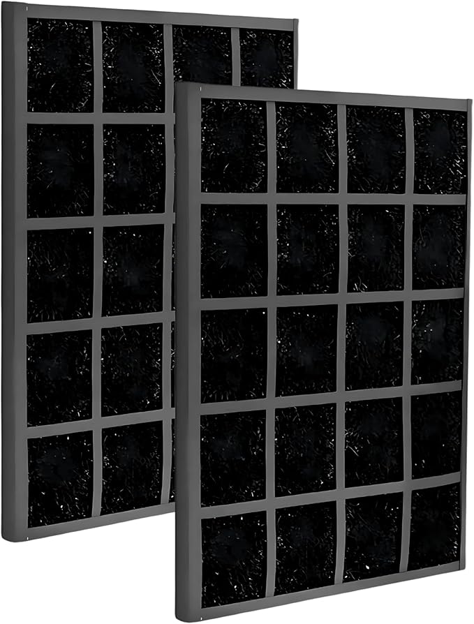 Nispira Activated Carbon Pre Filter Replacement Compatible with Sharp FZ-A80DFU Plasmacluster Air Purifier Model FP-A60UW and FP-A80UW, 2 Units